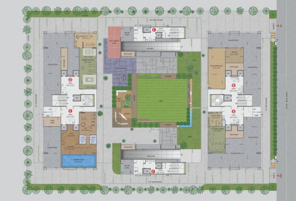  anantam Layout Plan