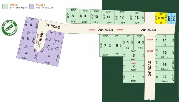  arunachala-nagar Layout Plan